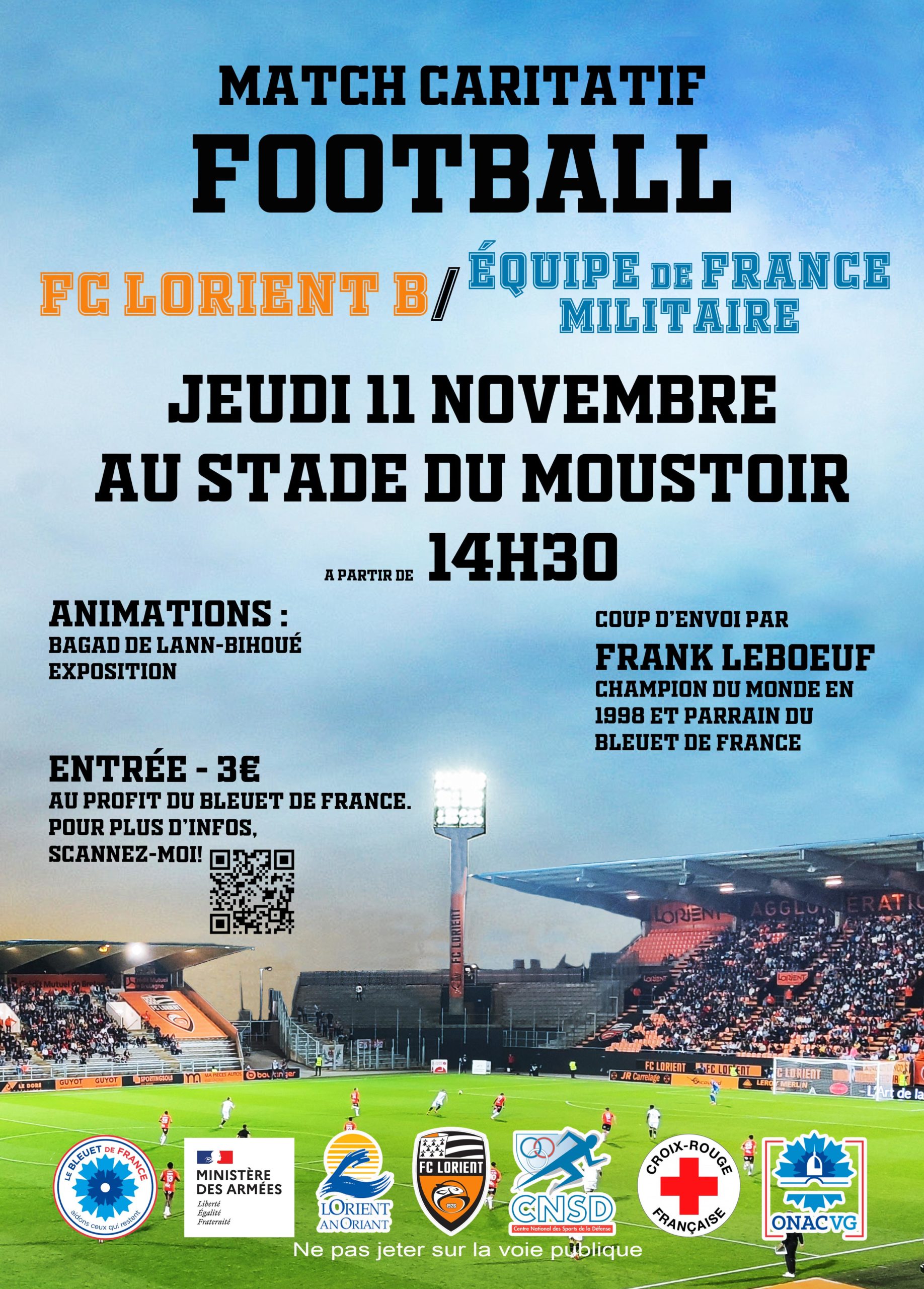 Match caritatif de Football – 11 novembre 2021 post thumbnail